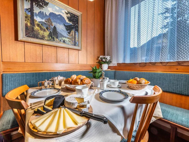 Garni Rumanc – Buffet di colazione